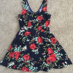 A-Line Floral Dress
